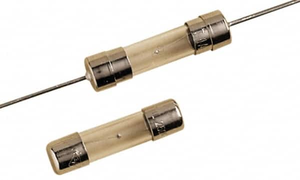 Cylindrical Time Delay Fuse: 1.6 A, 20 mm OAL, 5 mm Dia
