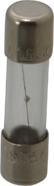 Ferraz Shawmut GDG1-6/10-MSC Cylindrical Time Delay Fuse: 1.6 A, 20 mm OAL, 5 mm Dia 