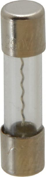 Ferraz Shawmut GDG8-MSC Cylindrical Time Delay Fuse: 8 A, 20 mm OAL, 5 mm Dia 