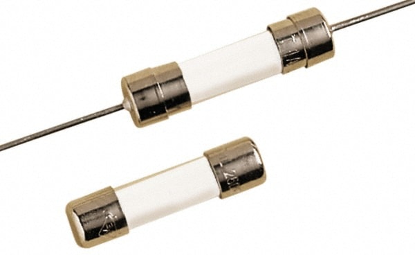 Cylindrical Fast-Acting Fuse: 0.25 A, 20 mm OAL, 5 mm Dia