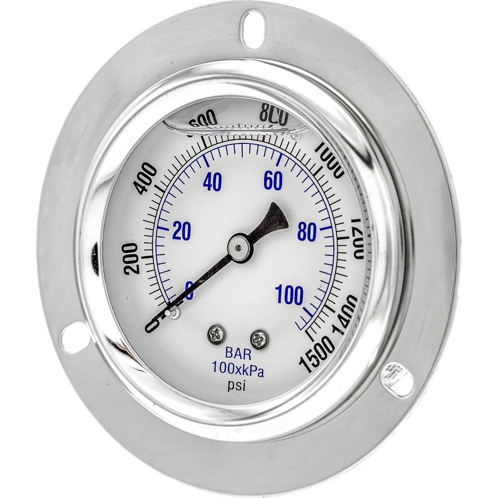 PIC Gauges Pressure Gauges; Gauge Type Industrial Pressure Gauges