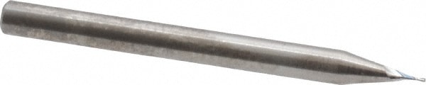 RobbJack SR-2-014 Square End Mill: 0.014 Dia, 0.042 LOC, 1/8 Shank Dia, 1-1/2 OAL, 2 Flutes, Solid Carbide 