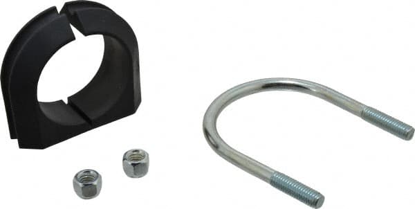 Zsi cushion hose pipe clamp with u-bolt alpha series for 4-1/2 inch OD 