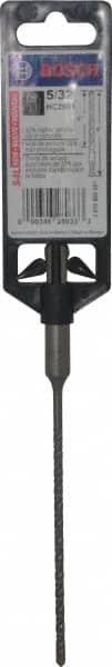 5/32" Diam, SDS-Plus Shank, Carbide-Tipped Rotary & Hammer Drill Bit