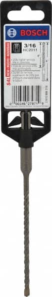 Bosch HC2011 3/16" Diam, SDS-Plus Shank, Carbide-Tipped Rotary & Hammer Drill Bit 