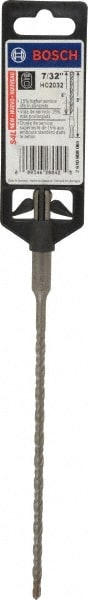 7/32" Diam, SDS-Plus Shank, Carbide-Tipped Rotary & Hammer Drill Bit