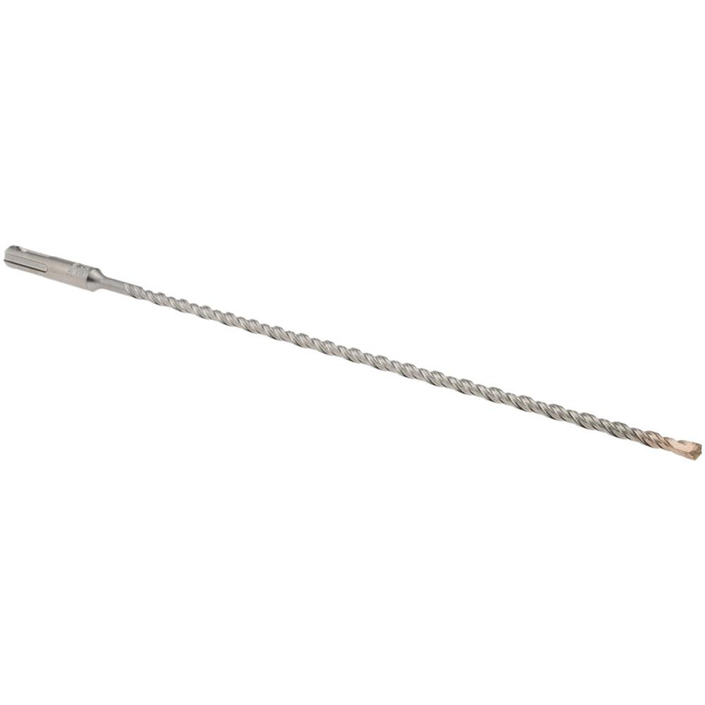 7/32" Dia, SDS-Plus Shank, Carbide-Tipped Rotary & Hammer Drill Bit - 10" Usable Length, 12" OAL