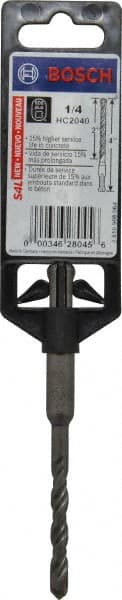 Bosch HC2040 1/4" Diam, SDS-Plus Shank, Carbide-Tipped Rotary & Hammer Drill Bit 