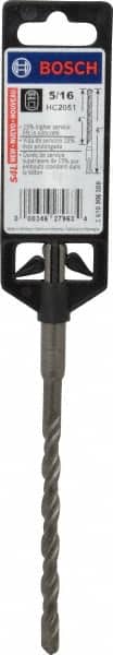 5/16" Diam, SDS-Plus Shank, Carbide-Tipped Rotary & Hammer Drill Bit