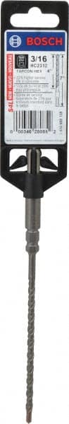 Bosch HC2312 3/16" Diam, SDS-Plus Shank, Carbide-Tipped Rotary & Hammer Drill Bit 