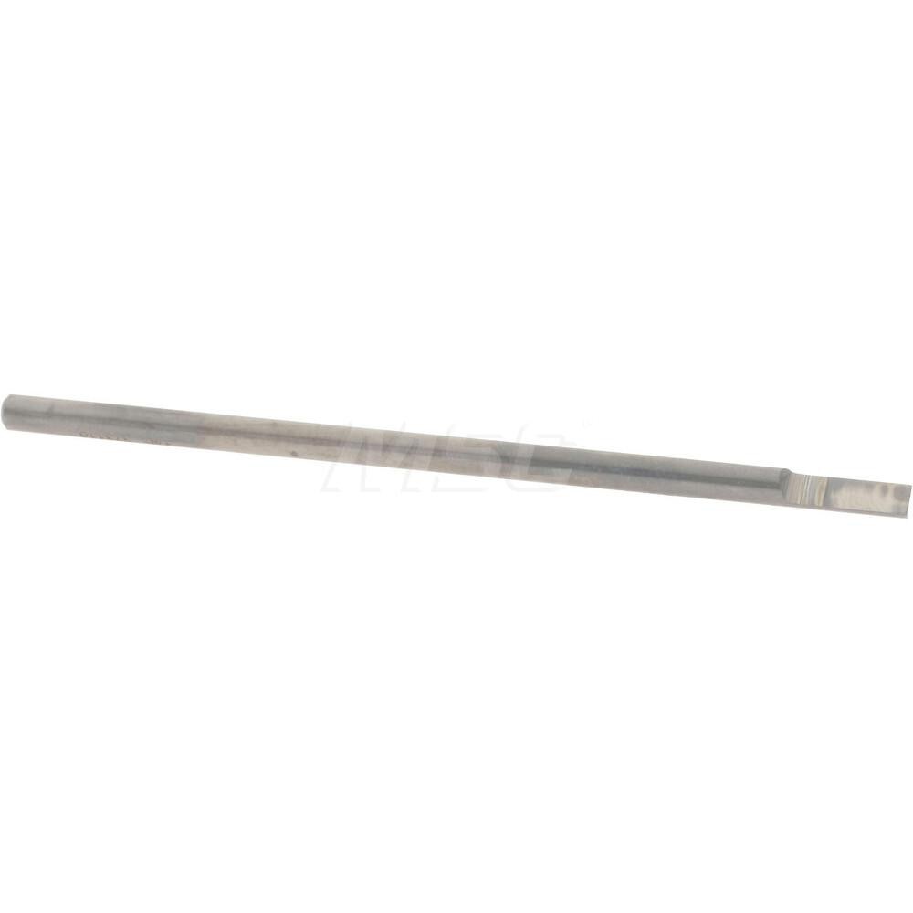 1/8" Diam Single Squared End Solid Carbide Split-End Blank