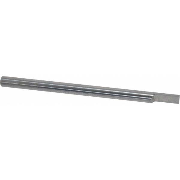 1/4" Diam Single Squared End Solid Carbide Split-End Blank
