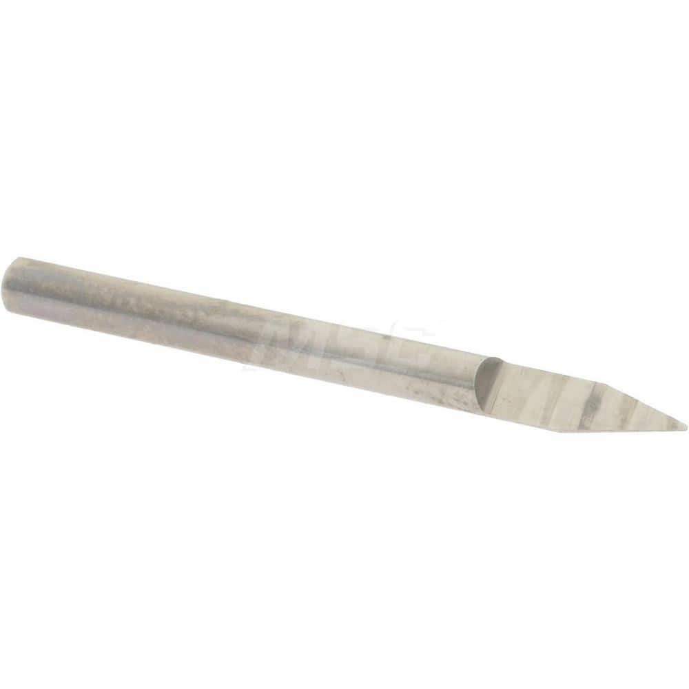 Accupro 199083 1/8" Diam Single 30° Conical Point End Solid Carbide Split-End Blank 