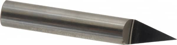 Accupro 199166 3/8" Diam Single 30° Conical Point End Solid Carbide Split-End Blank 