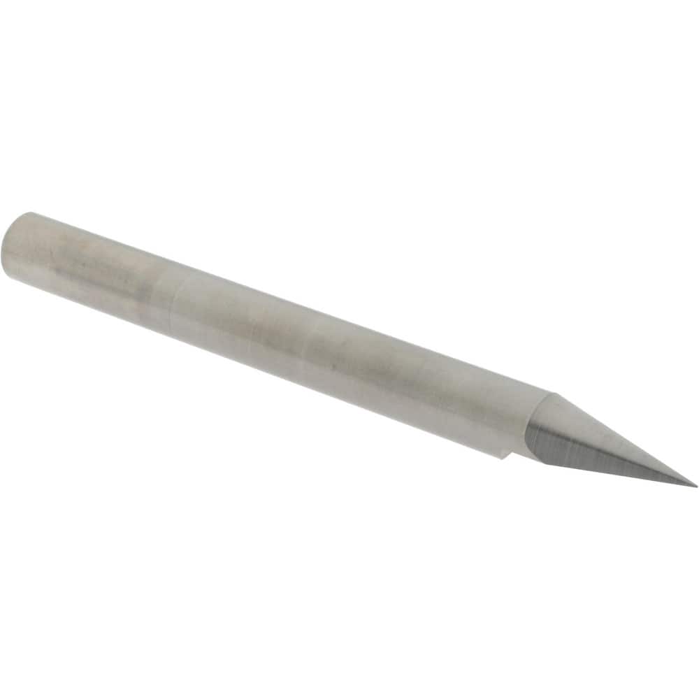 Accupro 199174 3/8" Diam Single 30° Conical Point End Solid Carbide Split-End Blank 