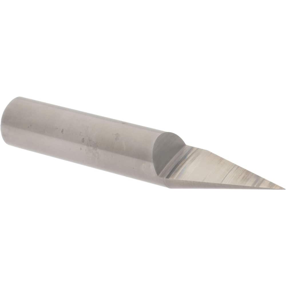 Accupro 199182 1/2" Diam Single 30° Conical Point End Solid Carbide Split-End Blank 