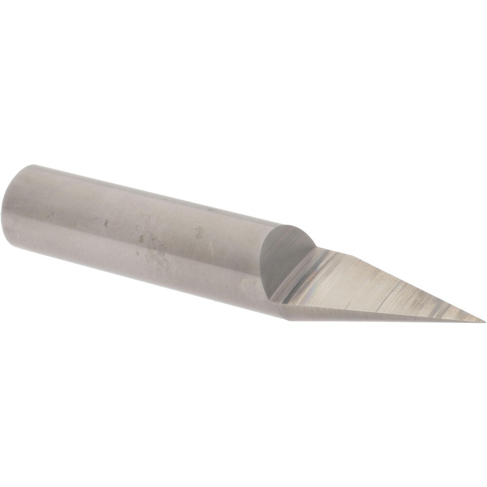1/2" Diam Single 30° Conical Point End Solid Carbide Split-End Blank