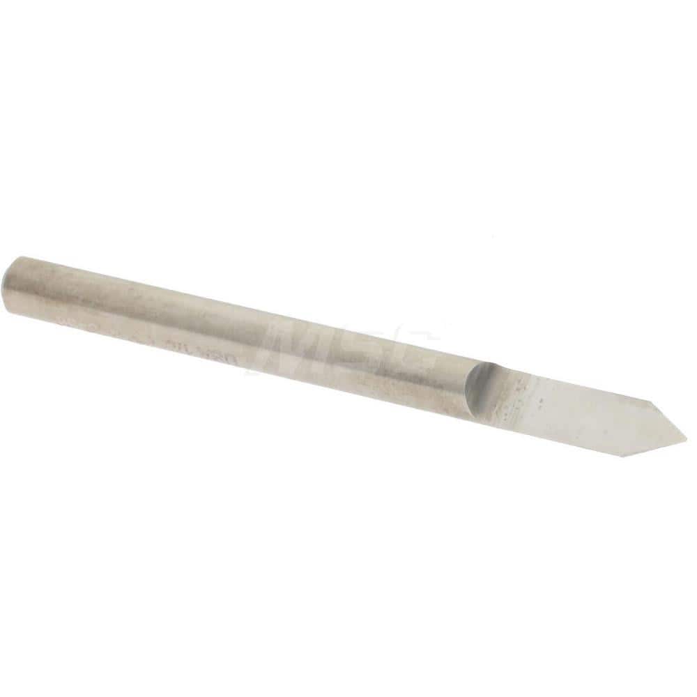 Accupro 199208 1/8" Diam Single 60° Conical Point End Solid Carbide Split-End Blank 