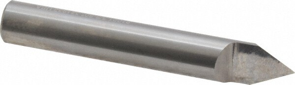 3/8" Diam Single 60° Conical Point End Solid Carbide Split-End Blank