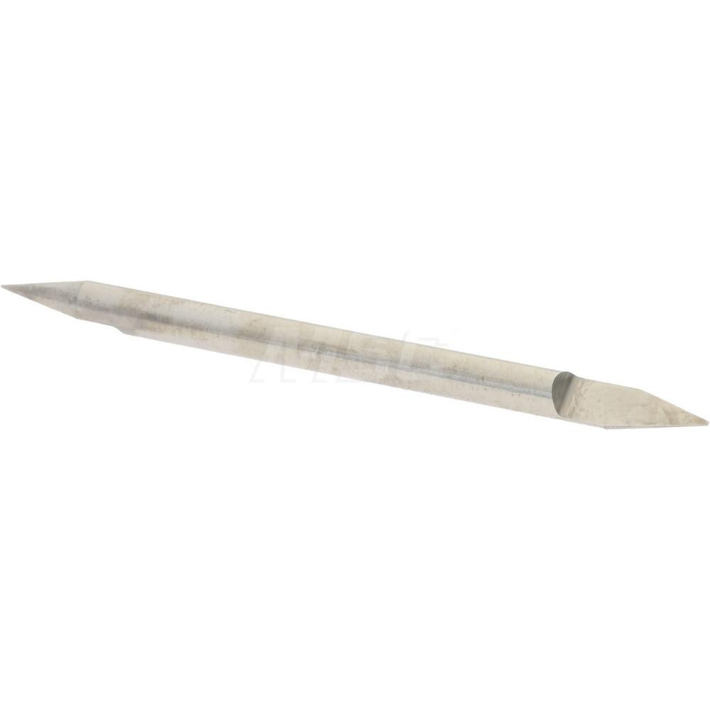1/8" Diam Single 30° Conical Point End Solid Carbide Split-End Blank