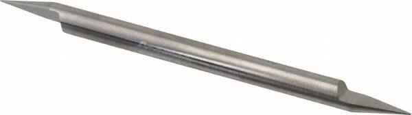 Accupro 199471 3/16" Diam Single 30° Conical Point End Solid Carbide Split-End Blank 