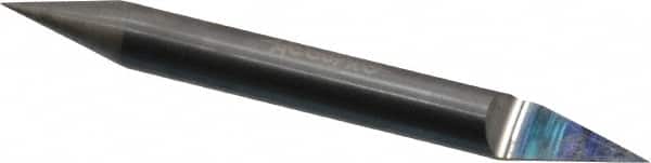 Accupro 199489 1/4" Diam Single 30° Conical Point End Solid Carbide Split-End Blank 