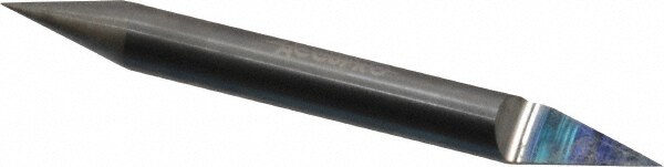1/4" Diam Single 30° Conical Point End Solid Carbide Split-End Blank