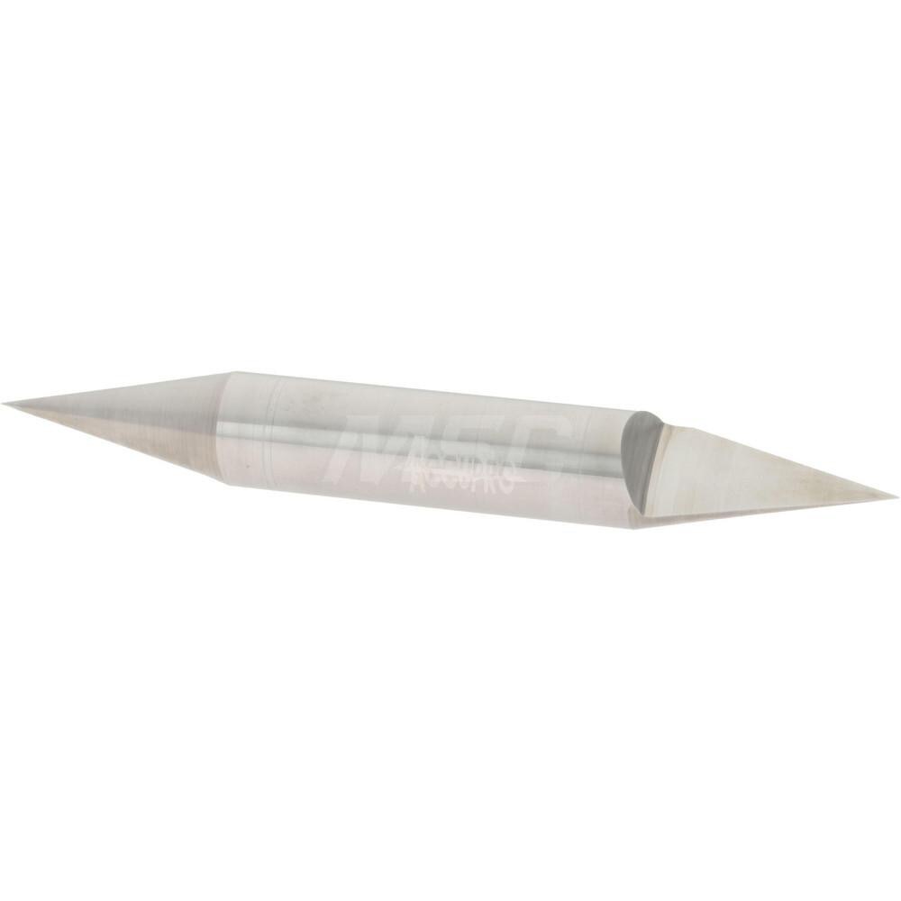 1/2" Diam Single 30° Conical Point End Solid Carbide Split-End Blank