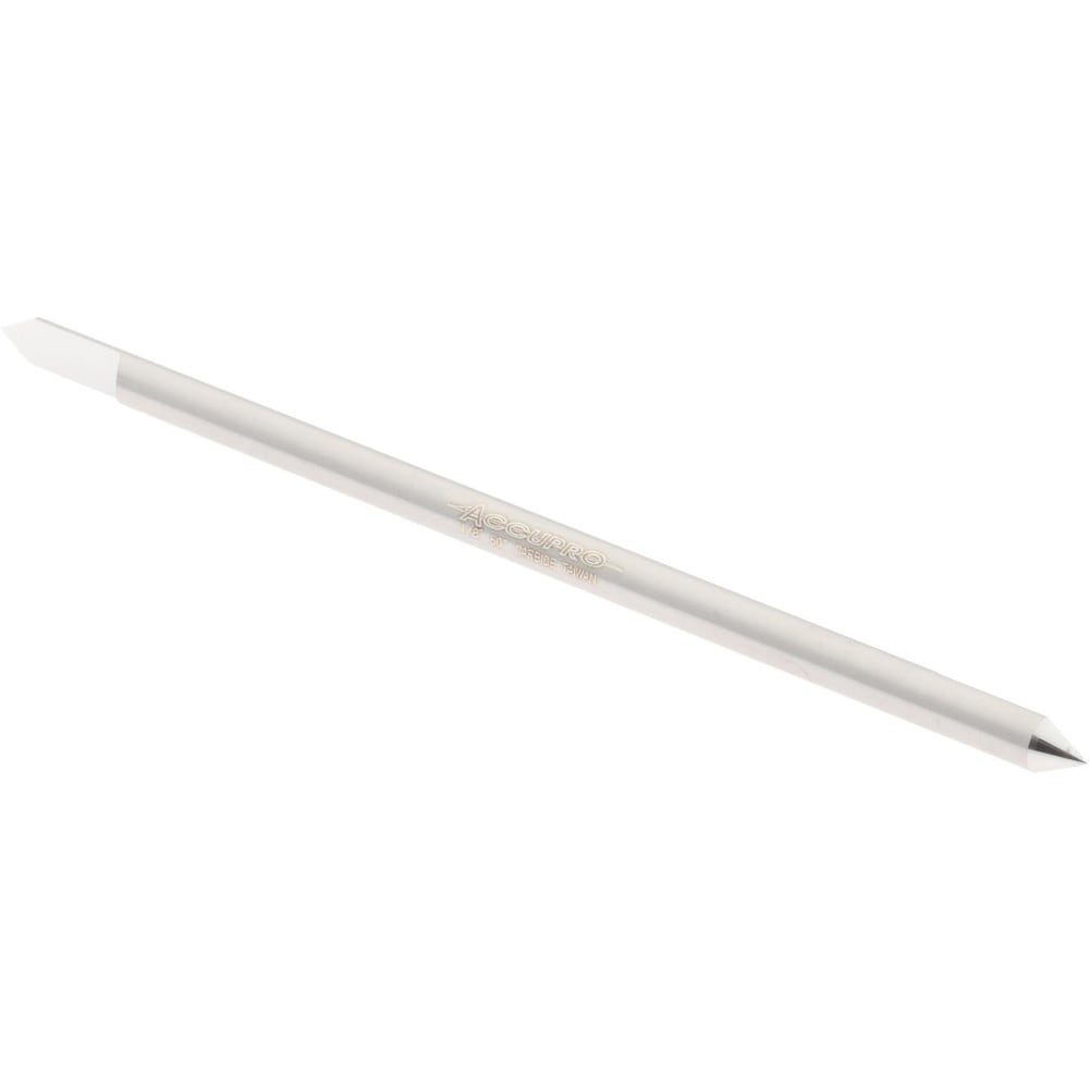 1/8" Diam Single 60° Conical Point End Solid Carbide Split-End Blank