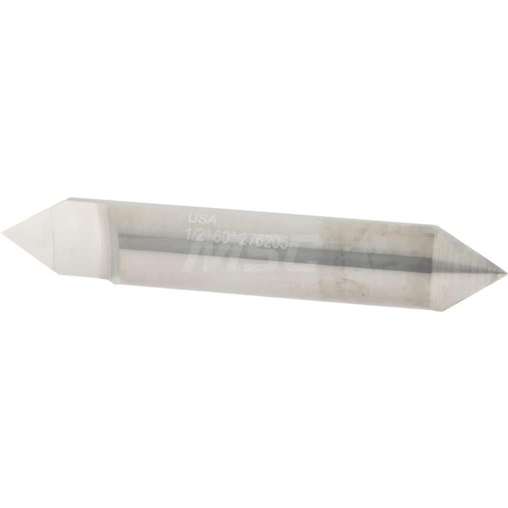 Accupro 199661 1/2" Diam Single 60° Conical Point End Solid Carbide Split-End Blank 