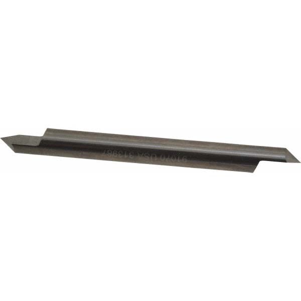 3/8" Diam Single 90° Conical Point End Solid Carbide Split-End Blank