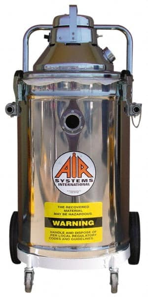 AIR Systems AV-15 Toxic Dust Cleaner: Electric, HEPA Filter, 15 gal Capacity 