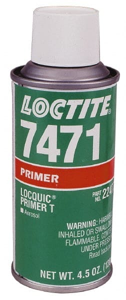 LOCTITE 135337 4.5 oz Aerosol Amber Liquid Primer 