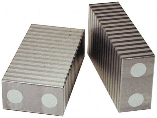 4" Long x 1" High x 2" Thick, Aluminum Parallel