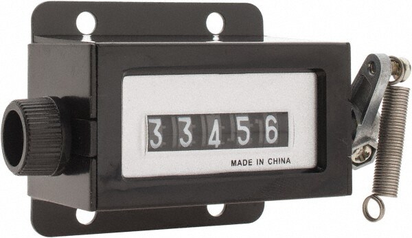 5 Digit Mechanical & Digital Display Counter
