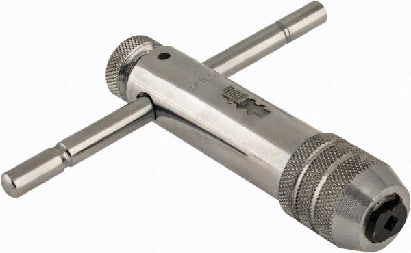 3/16 to 1/2" Tap Capacity, T Handle Tap Wrench
