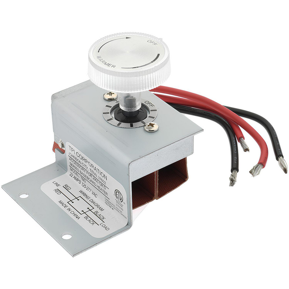 TPI Double Pole Baseboard Heating Thermostat MSC Direct