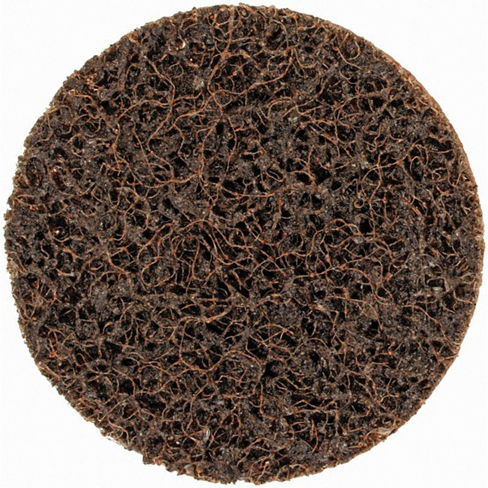 Quick-Change Disc: Roloc TR, 2" Dia, Silicon Carbide, Non-Woven - Brown, Non-Woven-Backed, 25000 RPM, Series SC-DR