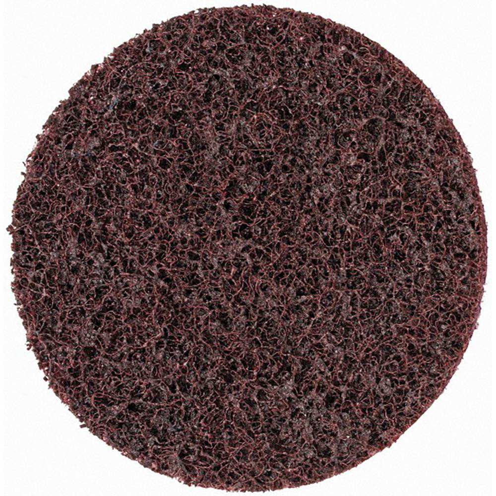 Quick-Change Disc: Roloc TR, 3" Dia, Aluminum Oxide, Non-Woven