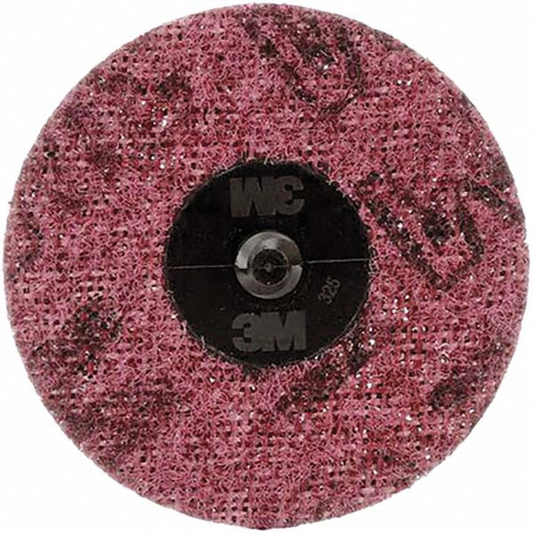 Quick-Change Disc: Roloc TR, 4" Dia, Silicon Carbide, Non-Woven - Maroon, 12000 RPM, Series SC-DR