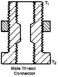 Trico FC-1000M 1/8 x 1/8 Thread, Central Lubrication System Fitting Image