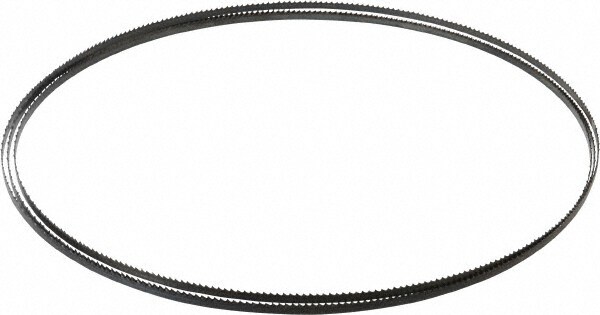 Starrett 10470 Welded Bandsaw Blade: 7 9-1/2" Long, 0.025" Thick, 10 TPI Image