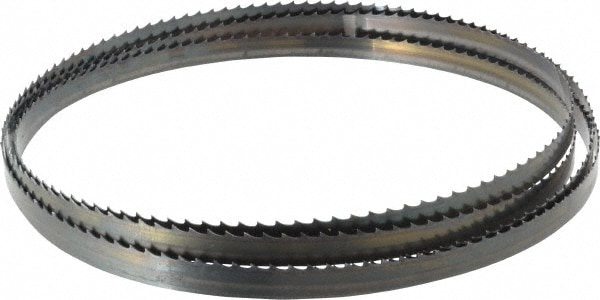 Starrett 10755 Welded Bandsaw Blade: 11 9" Long, 0.025" Thick, 4 TPI Image