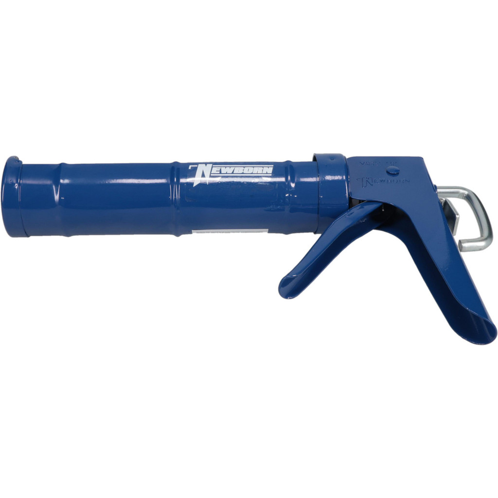 Import | Newborn Half Barrel Manual Caulk & Adhesive Applicator: 1/10 gal - Blue, Use w/ Standard Cartridge | Part #101