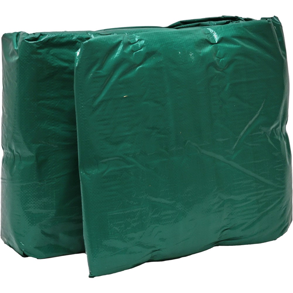 Tarp/Dust Cover: Green, Polyethylene, 40' Long x 20' Wide, 9 to 10 mil