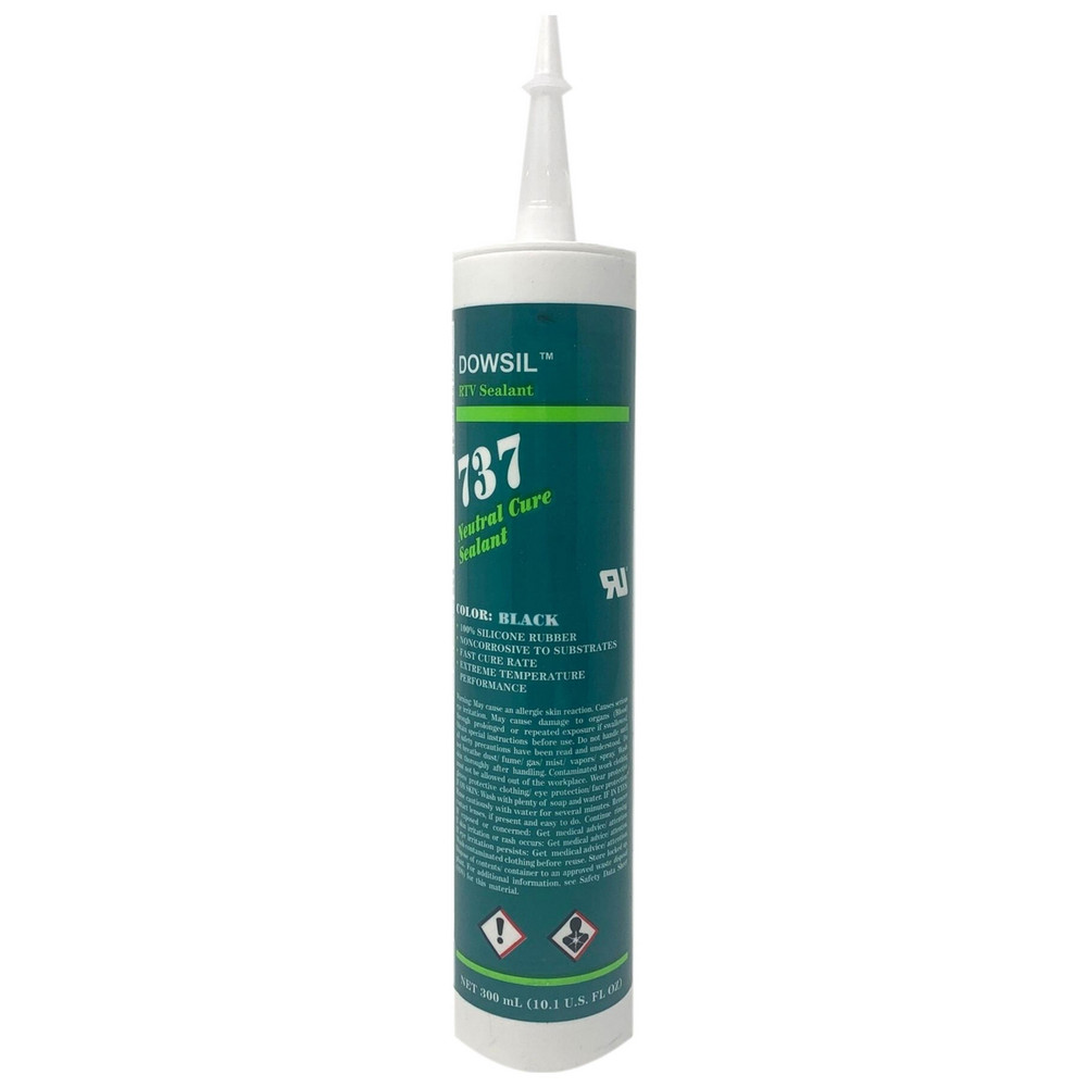 DOWSIL&trade; 737 Neutral Cure Sealant, 300 mL, White - Oxime-cure RTV adhesive/sealant with primerless adhesion to most substrates