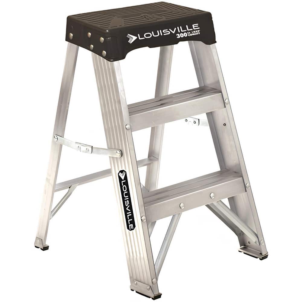5-Step Aluminum Step Ladder: Type I, 6' High
