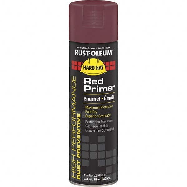 15 oz Flat Red Enamel Spray Primer