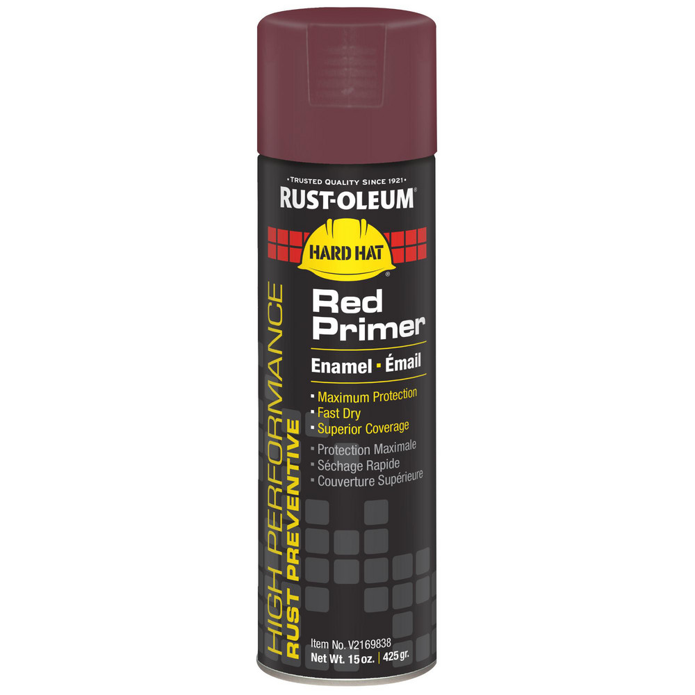Rust-Oleum - 15 oz Flat Red Enamel Spray Primer | MSC Direct