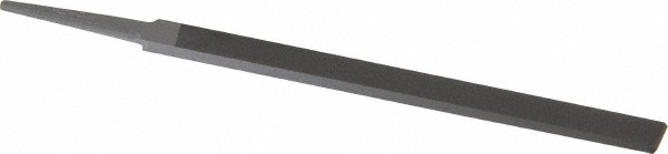 Nicholson 6" Standard Precision Swiss Pattern Regular Pillar File - Double Cut, 2 Cut, w/ Tang | Part #39911N